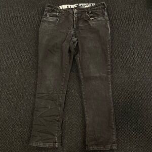 VIKTOS OPERATUS XP Tactical Jeans Mens 32X30 Black Denim Straight Fit
